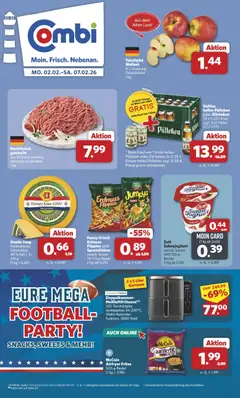 Vorschau von dem Prospekt des Geschäftes Combi, gültig ab dem 02.02.2026