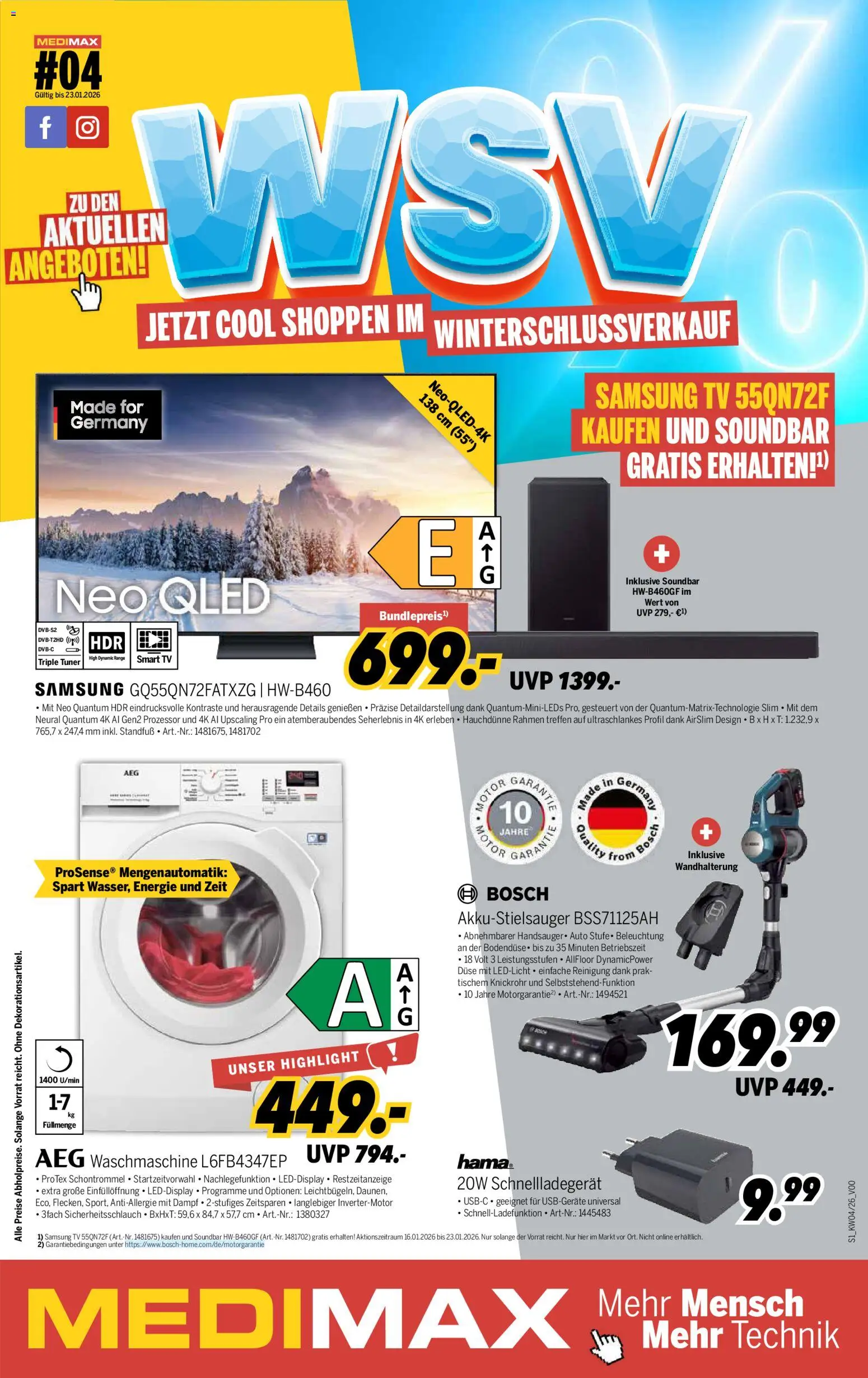 Vorschau von dem Prospekt des Geschäftes Medimax, gültig ab dem 17.01.2026