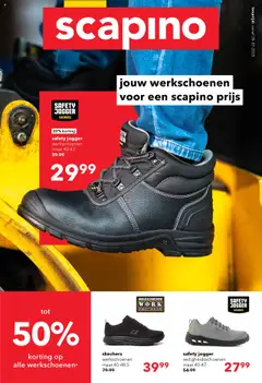 Voorbeeld van Folder Back 2 work van winkel Scapino geldig vanaf 28-07-2025