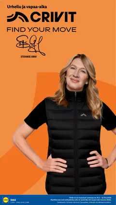 Kaupan Lidl Crivit esikatselu, voimassa 16/02/2026