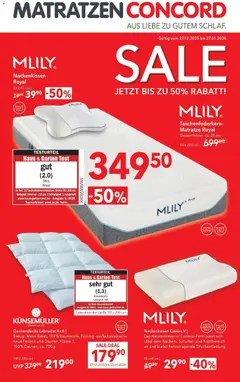 Vorschau der Angebote: Matratzen Concord Freistadt gültig ab 27.12.2025