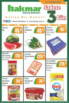 Hakmar Hakmar - Katalog Sadece 3 Gün 10.04.2026 - Broşürünün önizlemesi