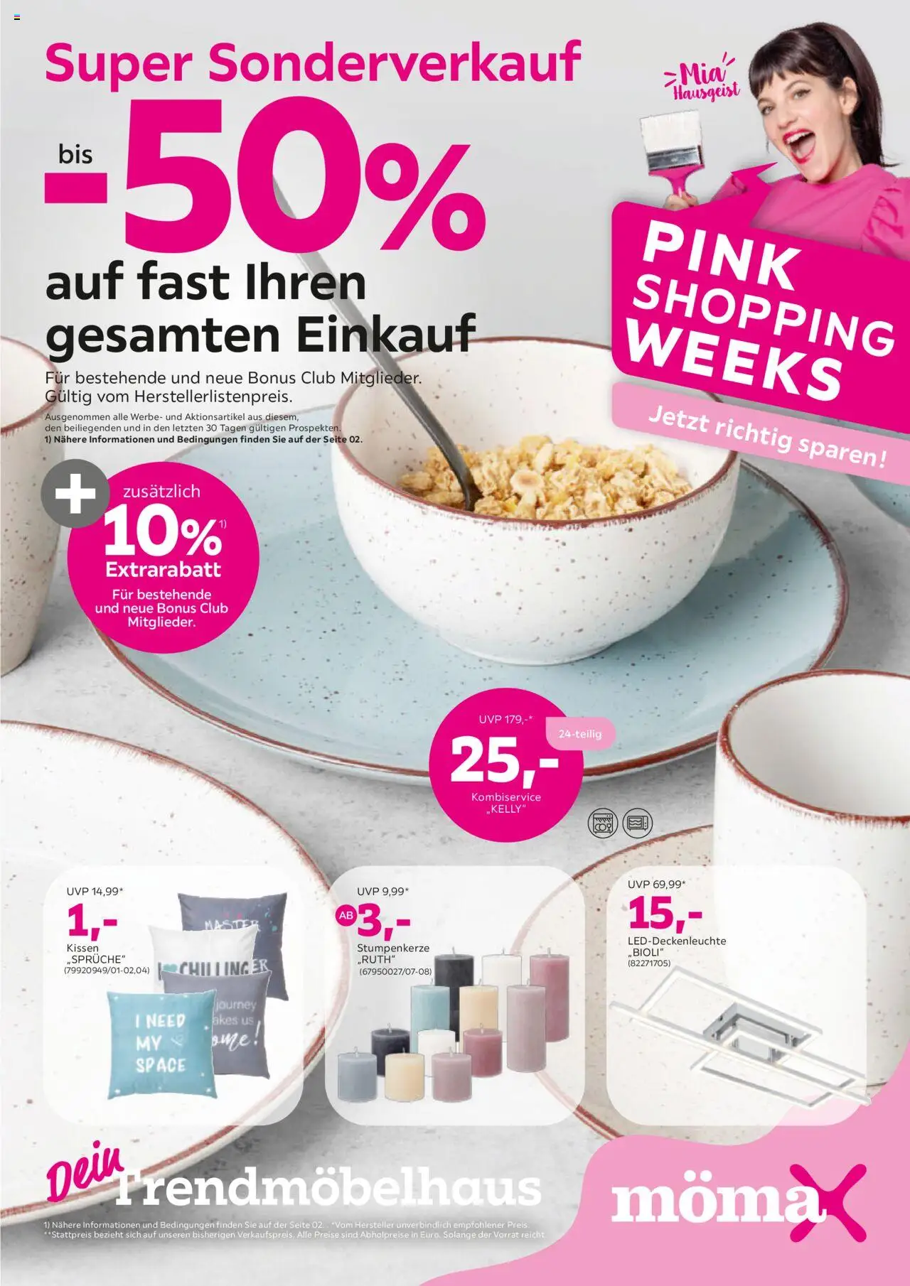  Mömax Super Sonderverkauf ab (22.09.2025 - 30.09.2025) - Seite 1