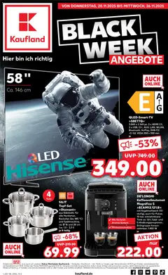 Voorbeeld van Black Friday van winkel Kaufland DE geldig vanaf 20-11-2025