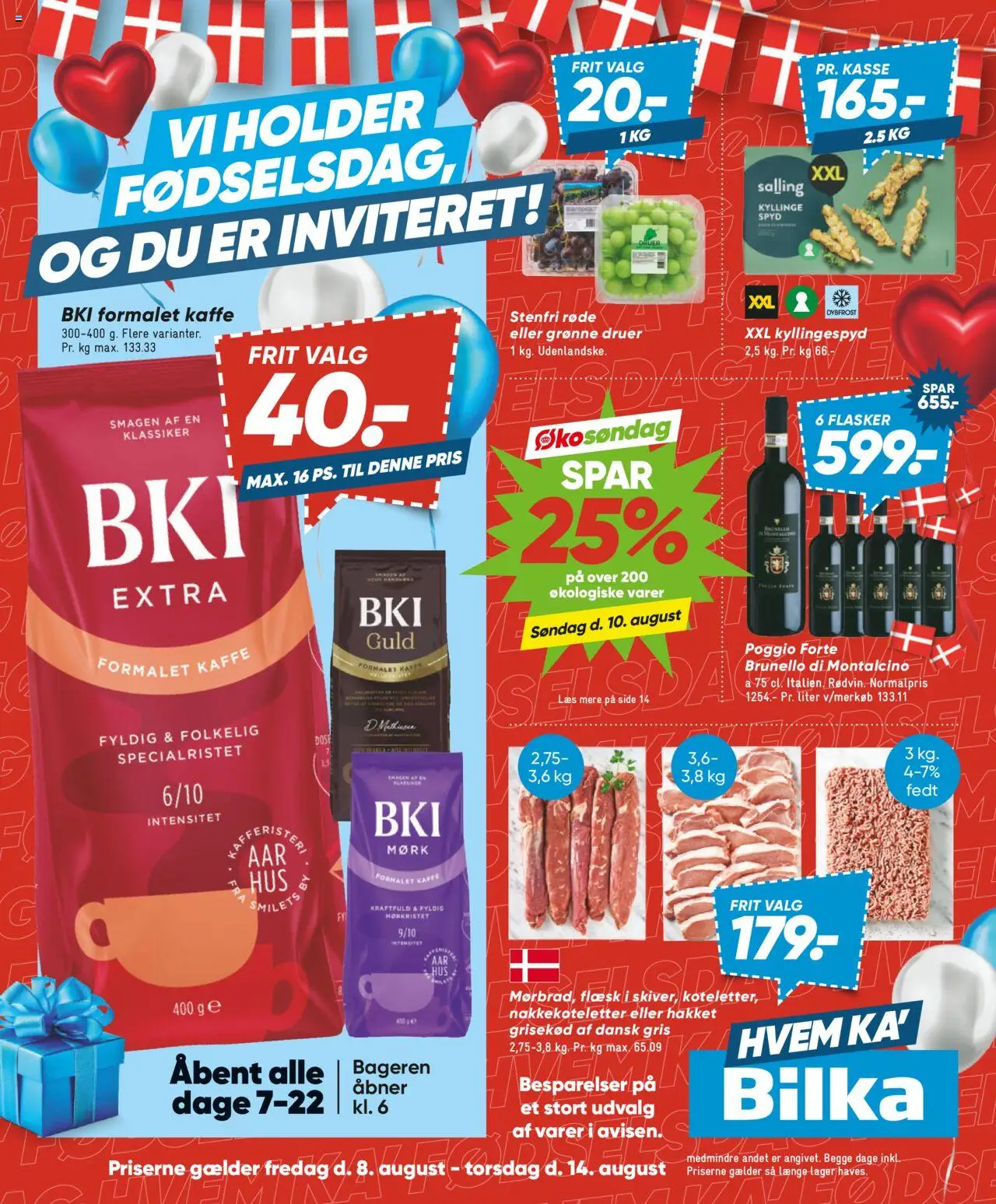 Bilka tilbudsavis gyldig fra 08/08/2025 - side 1