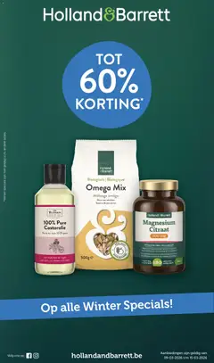 Voorbeeld van Holland & Barrett Folder / Publicité van winkel Holland & Barrett geldig vanaf 09/03/2026