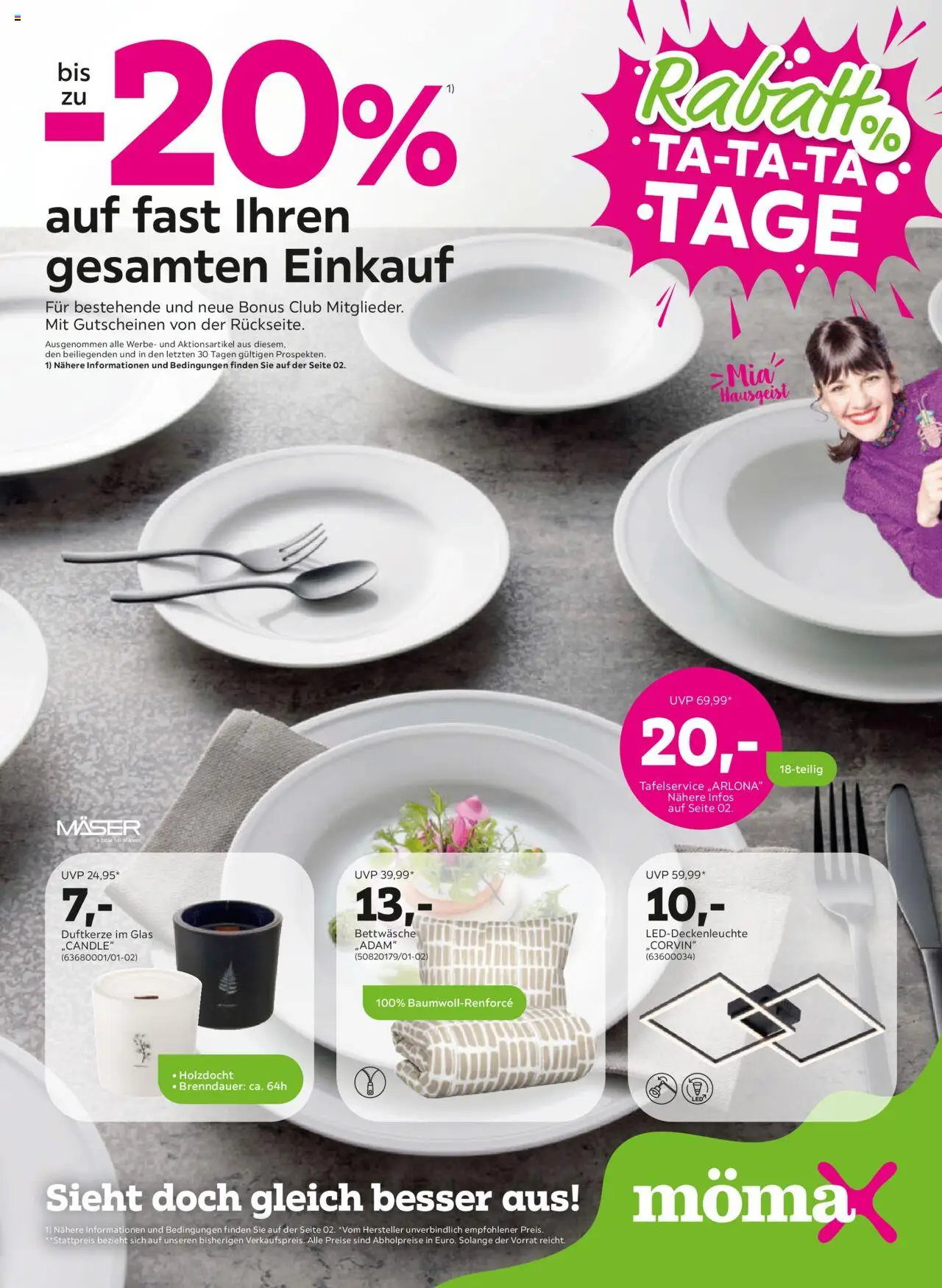  Mömax Prospekt ab (12.08.2025 - 25.08.2025) - Seite 1