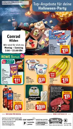 Vorschau von dem Prospekt des Geschäftes Rewe, gültig ab dem 26.10.2025