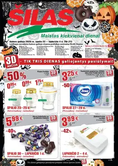 Šilas parduotuvės leidinio Leidinys galiojančio nuo 2025.10.22 peržiūra