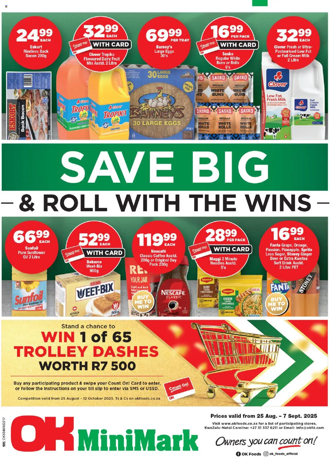 OK Foods KwaZulu-Natal - OK MiniMark from 25/08 - 07/09/2025 > Promotions
