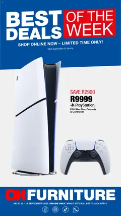 Preview of OK Furniture flyer valid from 12/09/2025
