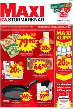 Förhandsgranska reklamblad Enköping från butik ICA Maxi gäller från 03/11/2025