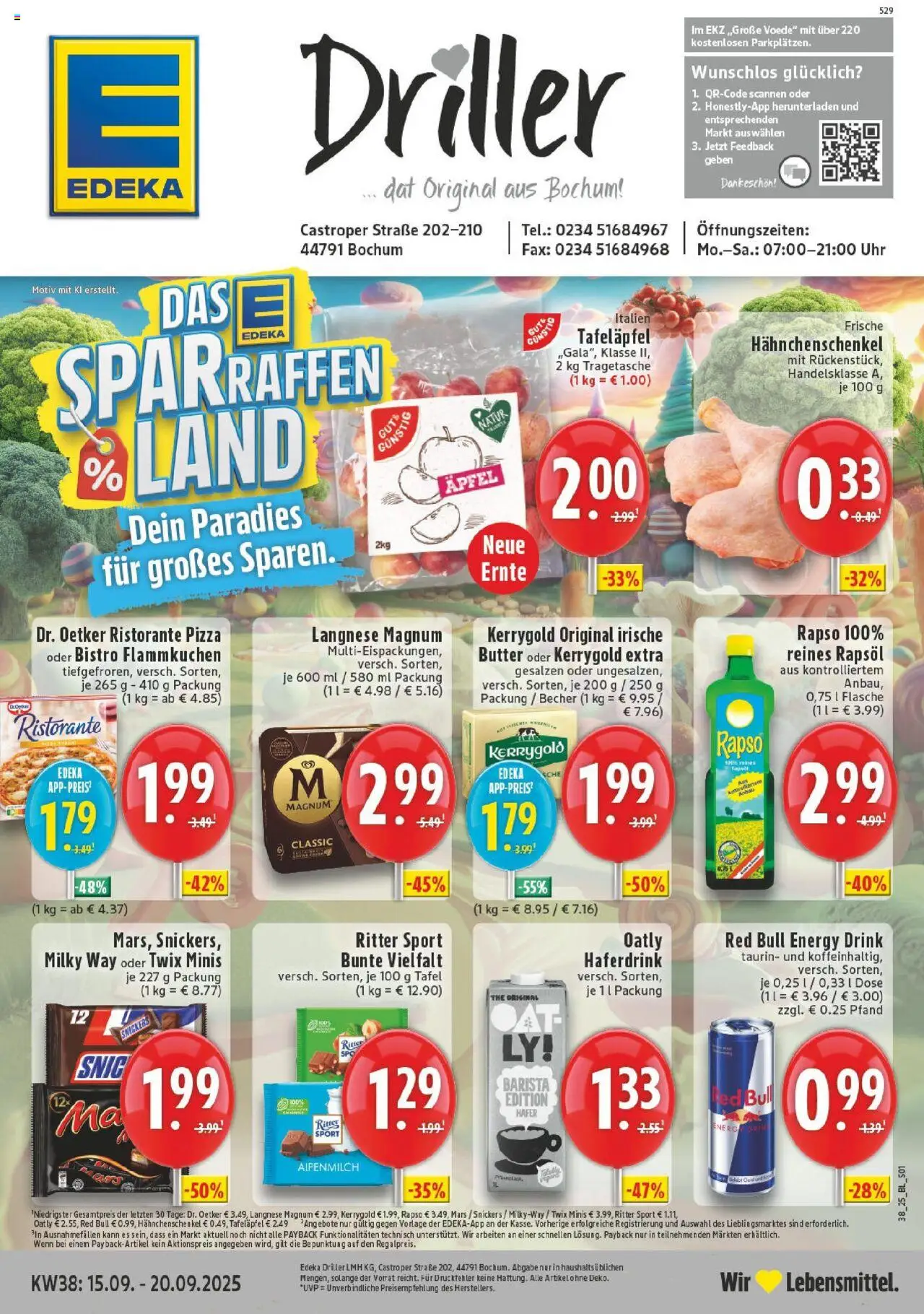 EDEKA Prospekt ab 14.09.2025 - Prospekt Bochum Online
