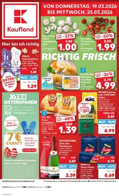 Vorschau von dem Prospekt des Geschäftes Kaufland, gültig ab dem 19.03.2026