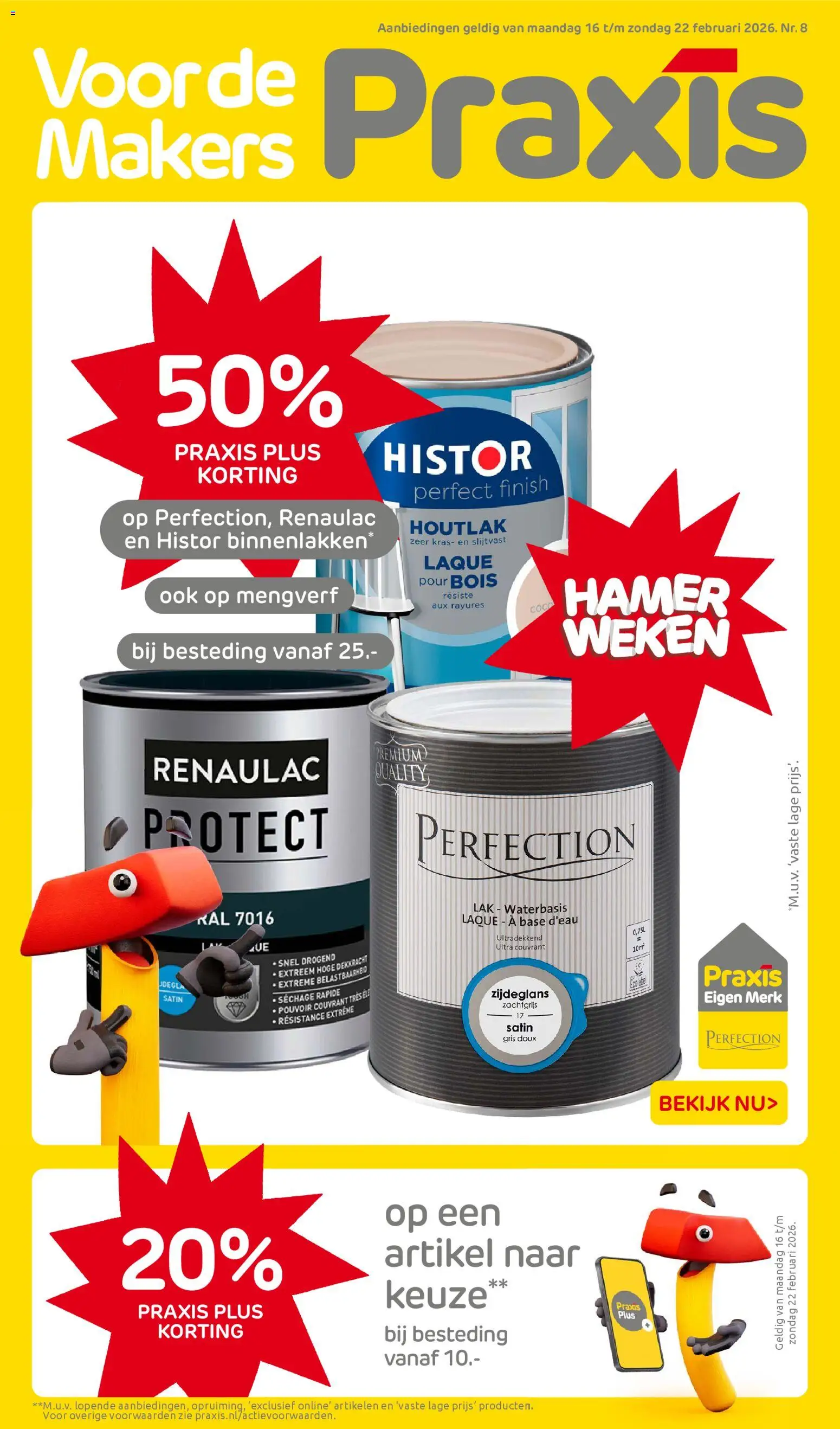 Voorbeeld van Folder van winkel Praxis geldig vanaf 16-02-2026