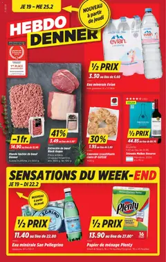 Vorschau des Merkblatts Aktionen FR vom Shop Denner gültig von 19.02.2026 bis 25.02.2026