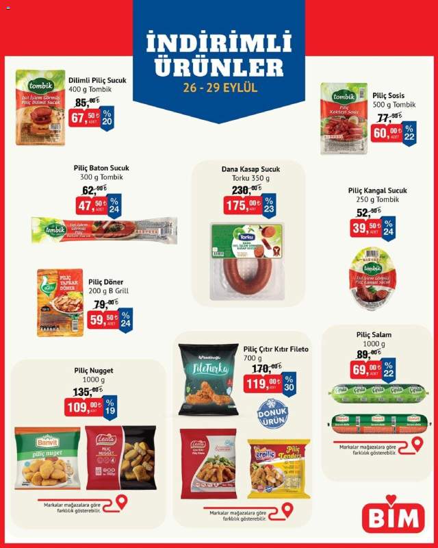 BİM - İndirimli Ürünler