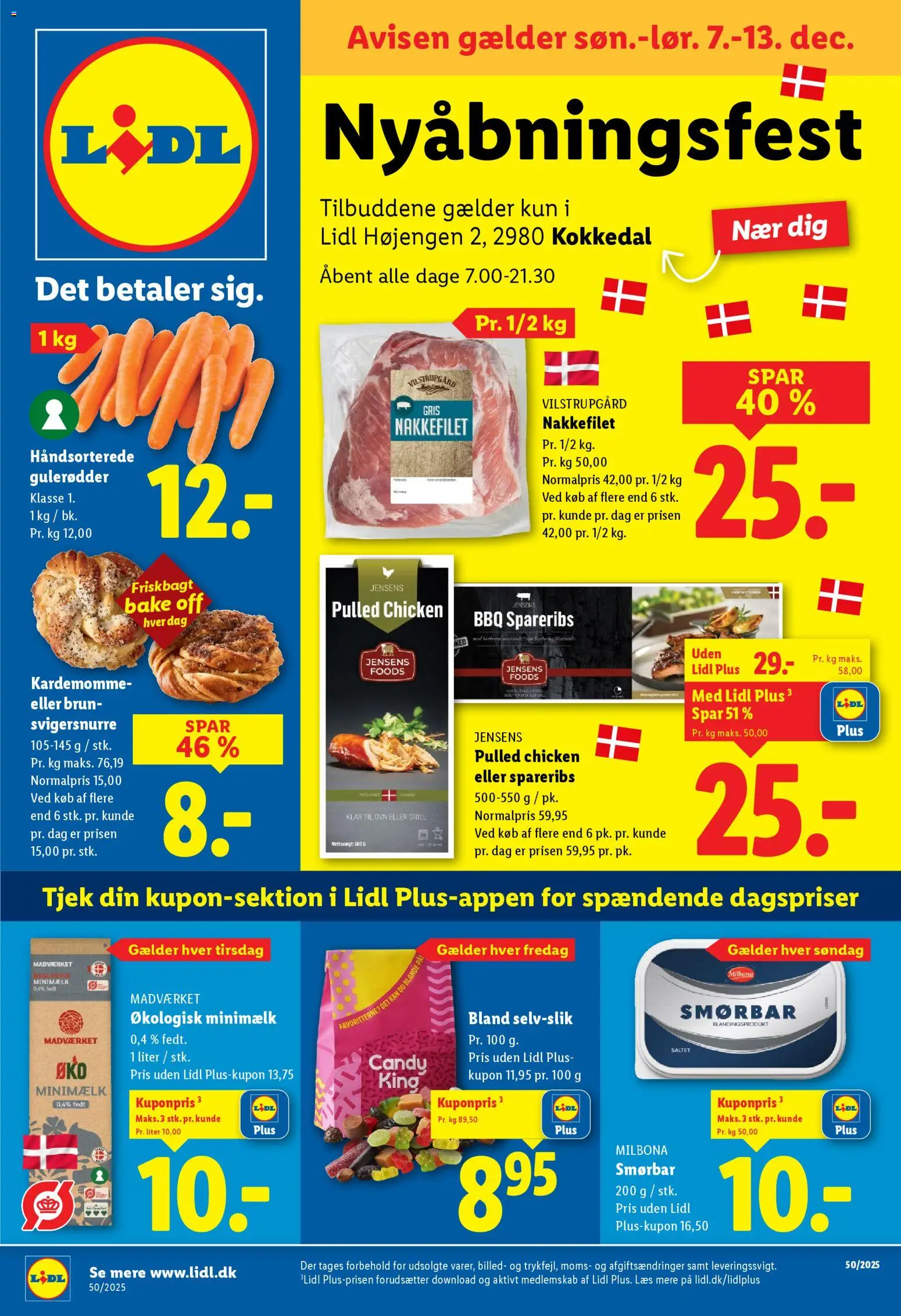 Eksempel på tilbudsavis Tilbudsavis fra butik Lidl gyldig fra 07/12/2025