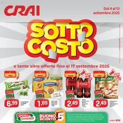 Anteprima dell'opuscolo Volantino Cosenza dal negozio CRAI valido da 04/09/2025