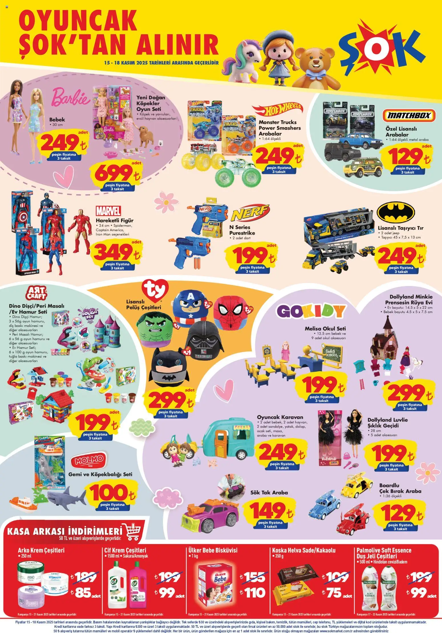 Şok Market Hafta sonu fırsatları 15.11.2025 - Broşürünün önizlemesi