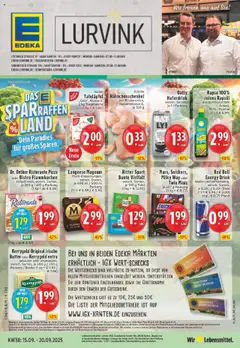 Vorschau von dem Prospekt des Geschäftes Edeka, gültig ab dem 14.09.2025