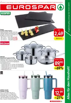 Vorschau der Angebote: Eurospar Salzburg Alles fuer den Haushalt gültig ab 14.08.2025