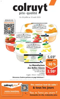 Prévisualisation de Catalogue du magasin Colruyt formulaire valide 30/07/2025