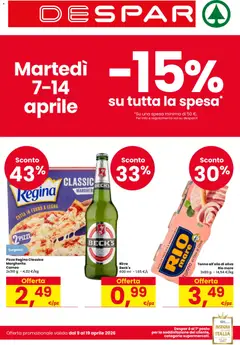 Anteprima dell'opuscolo Despar volantino Trieste dal negozio Despar valido da 09/04/2026