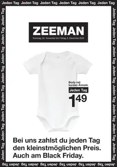Vorschau von dem Prospekt des Geschäftes Zeeman, gültig ab dem 21.11.2025