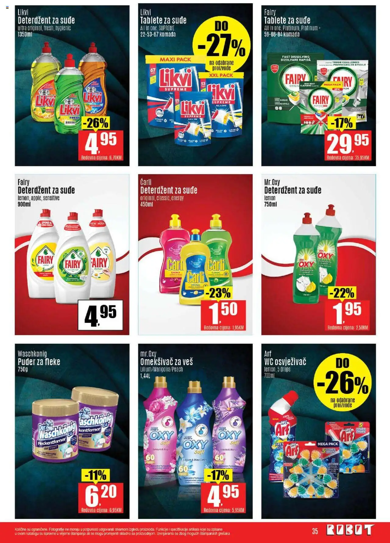 Pregled letka Katalog trgovine Robot vrijedi od 2025.10.20