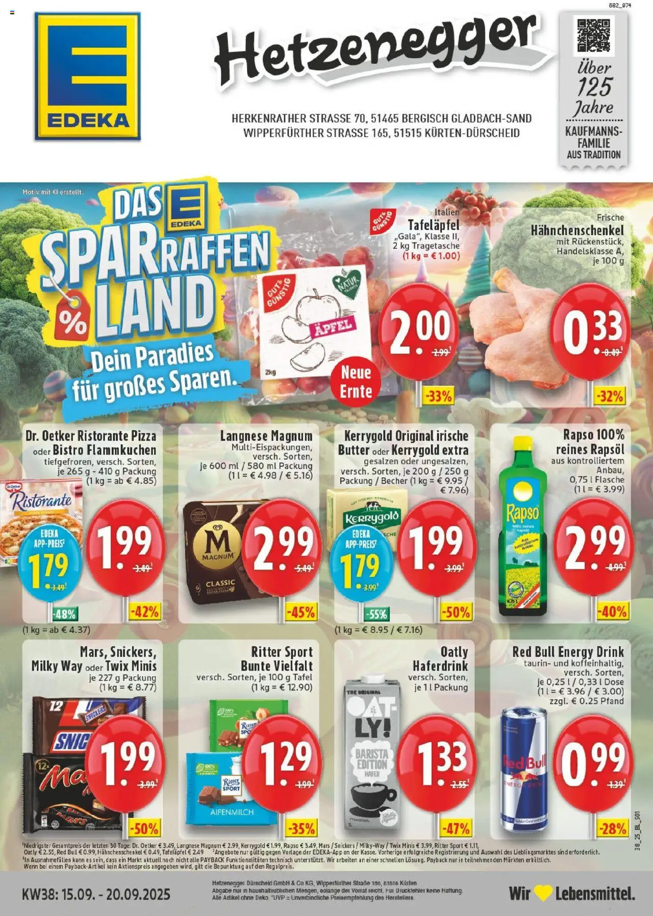 EDEKA Prospekt ab 14.09.2025 - Prospekt Kürten-Dürscheid Online