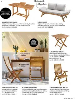 Vorschau der Angebote: Dehner Gartenmöbel Trends 2025 gültig ab 20.01.2025 | Seite: 11