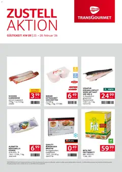 Vorschau der Angebote: Transgourmet Zustellaktion gültig ab 23.02.2026