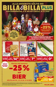 Vorschau der Angebote: Billa Burgenland gültig ab 04.12.2025