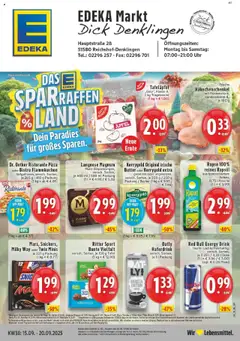 Vorschau von dem Prospekt des Geschäftes Edeka, gültig ab dem 14.09.2025