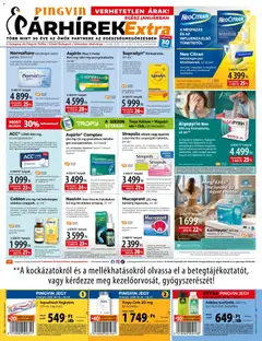 Pingvin Patika - Pingvin Árhírek Extra megtekintése, amely érvényes 2026.01.01.-től