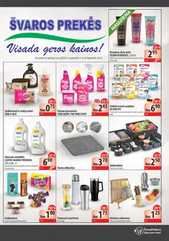 Švaros Prekés parduotuvės leidinio Leidinys galiojančio nuo 2025.11.01 peržiūra