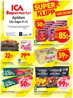 Förhandsgranska reklamblad Aktuella reklamblad ICA Supermarket från butik ICA Supermarket gäller från 03/11/2025