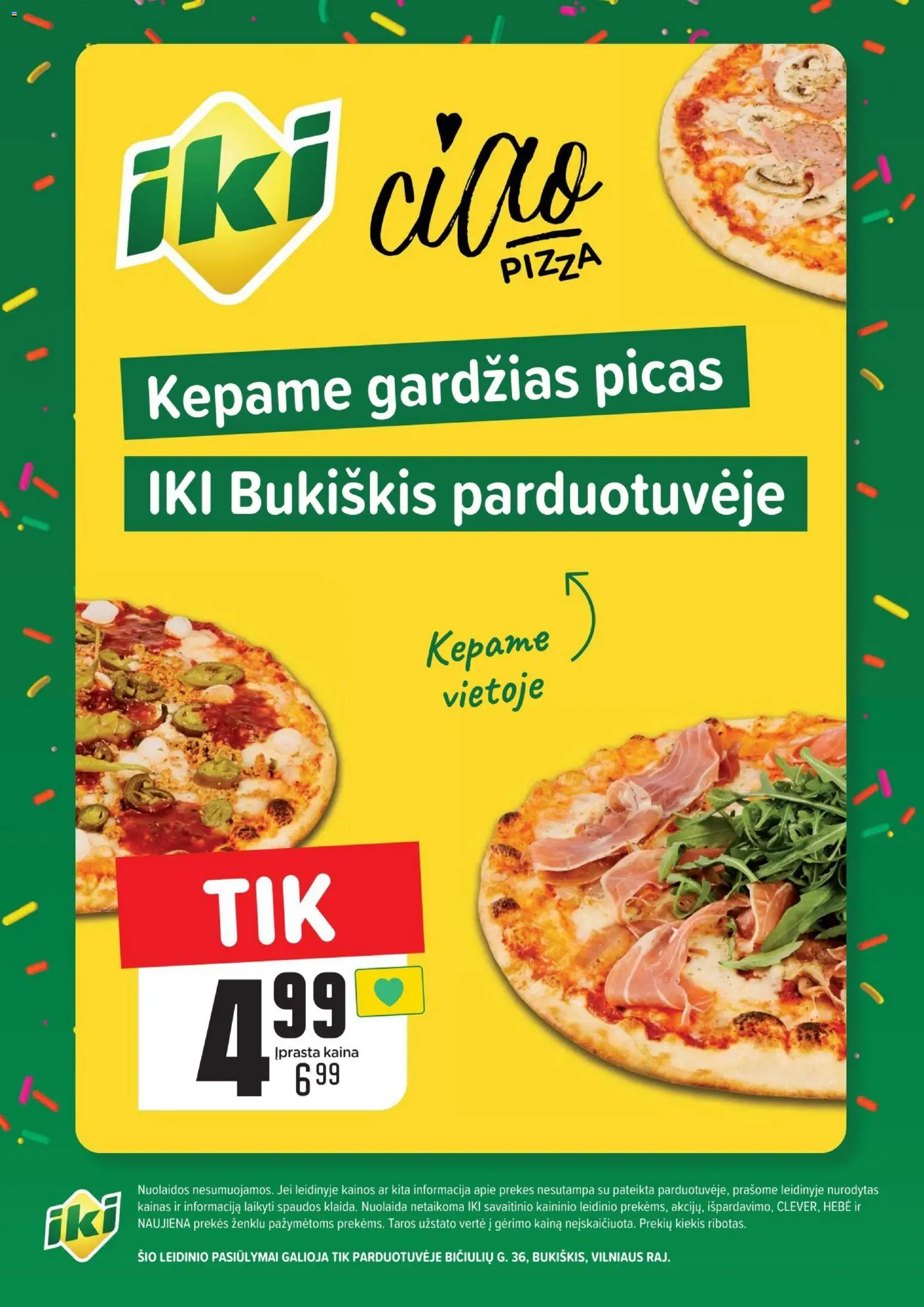 IKI parduotuvės leidinio Leidinys - Specialūs pasiūlymai IKI Bukiškis parduotuvės klientams galiojančio nuo 2025.11.27 peržiūra