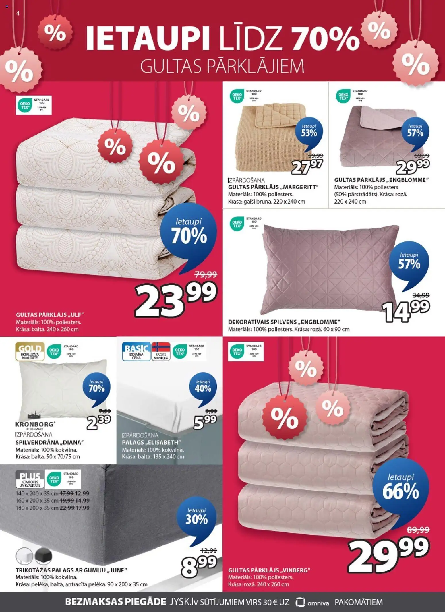 Skatīt Jysk akciju bukletu, derīgs no 2026.01.06