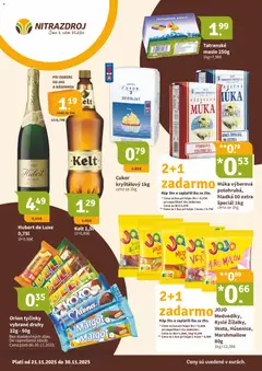 Náhľad Nitrazdroj letáku platného od 21.11.2025