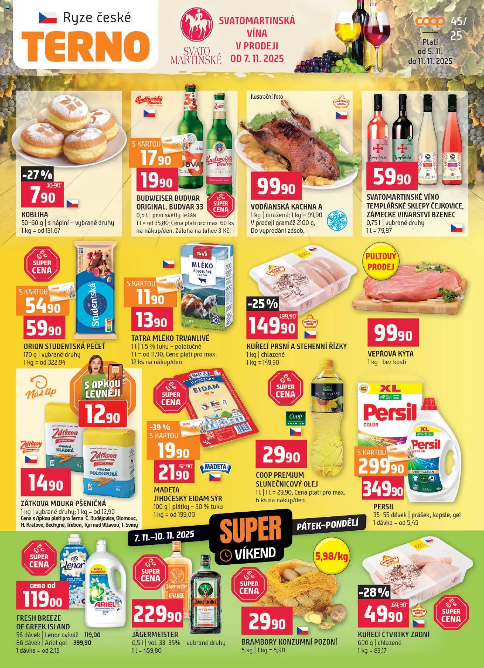 Náhled nabídky: Terno Leták platný od 05.11.2025