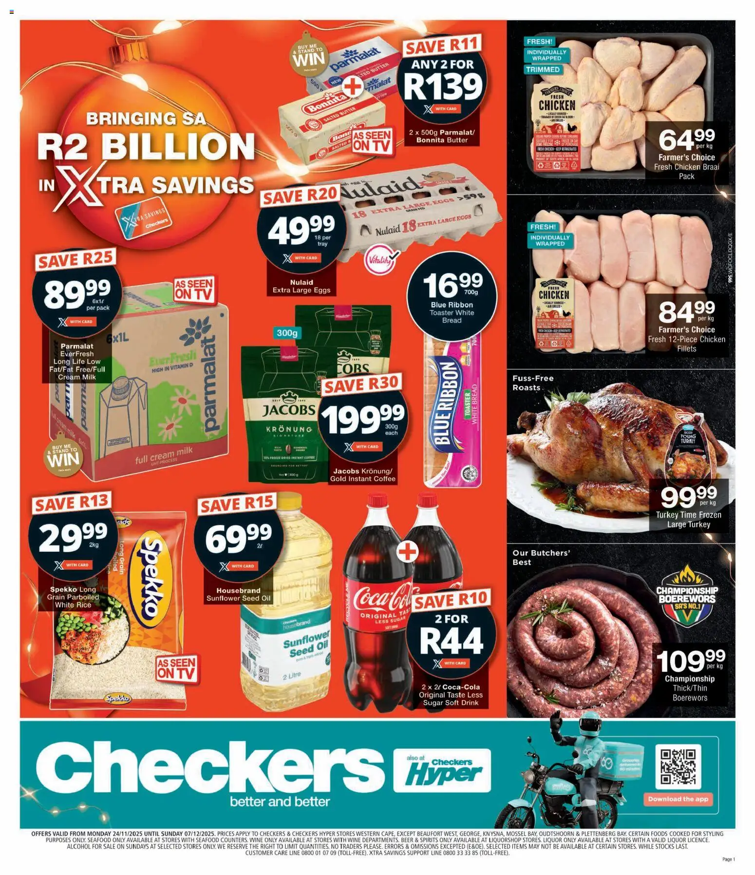 Preview of Checkers flyer valid from 24/11/2025