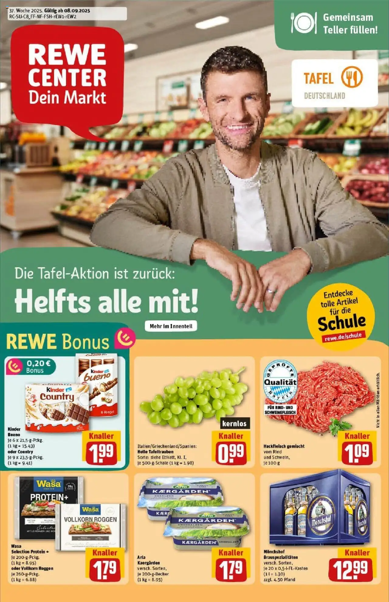 REWE Prospekt ab 07.09.2025 nächste Woche - Prospekt Pegnitz	