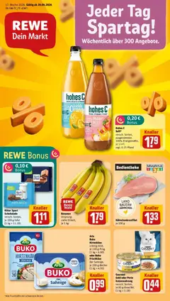 Vorschau von dem Prospekt des Geschäftes Rewe, gültig ab dem 20.04.2026