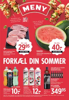 Eksempel på tilbudsavis Tilbudsavis fra butik Meny gyldig fra 18/07/2025
