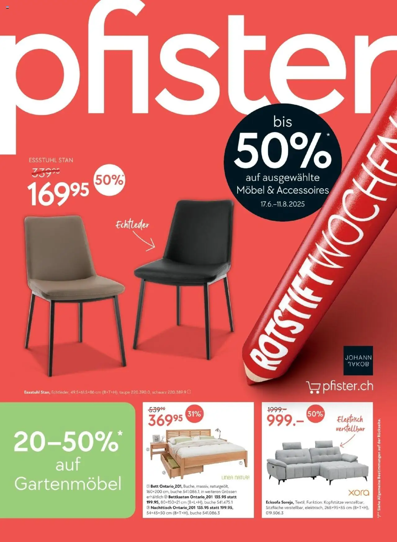 Pfister Aktionen ab 17.06.2025 - Seitennummer 1