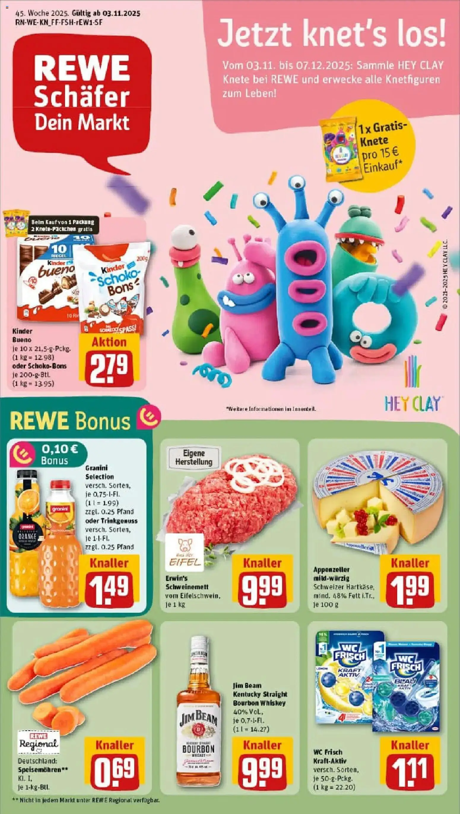 Vorschau von dem Prospekt des Geschäftes Rewe, gültig ab dem 02.11.2025