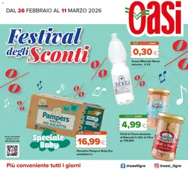 Anteprima dell'opuscolo Volantino Perugia dal negozio Oasi valido da 26/02/2026
