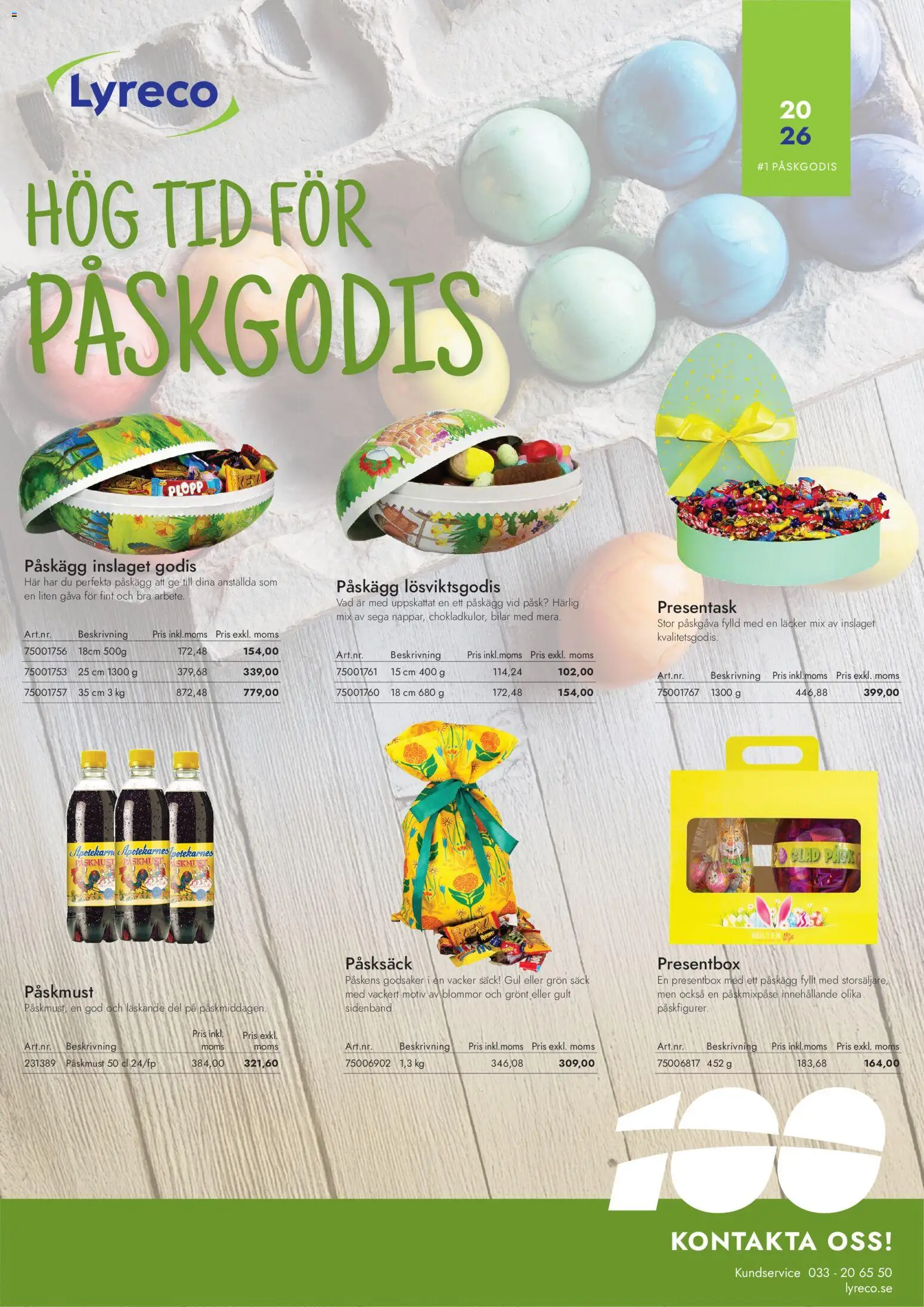 Förhandsgranska reklamblad Aktuella reklamblad Lyreco från butik Lyreco gäller från 01/04/2026 - Blommor, Godis